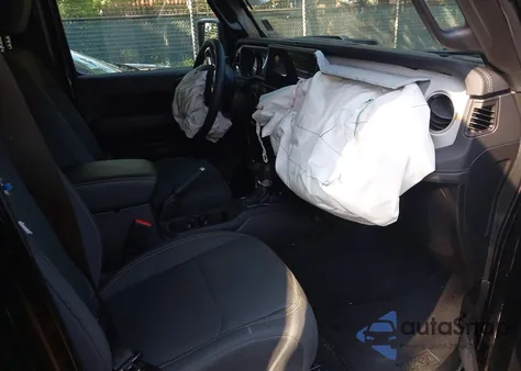 2024 Jeep Wrangler Sahara 4Xe из США, поврежденный, VIN 1C4RJXP68RW306655